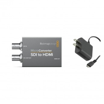 Видеомикшер, A/V микшер и блок спецэффектов  BLACKMAGIC Micro Converter HDMI to SDI wPSU 56521