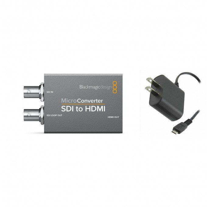 Видеомикшер, A/V микшер и блок спецэффектов BLACKMAGIC Micro Converter HDMI to SDI wPSU 56521