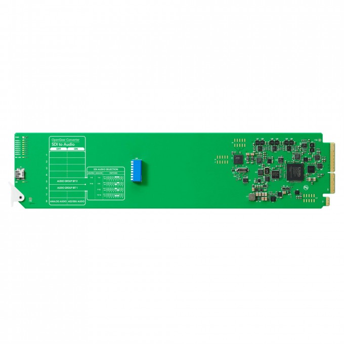 Запись, воспроизведение и хранение данных BLACKMAGIC OpenGear Converter – Analog to SDI 56587