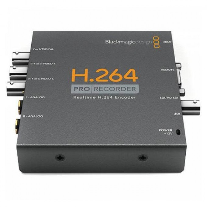 Запись, воспроизведение и хранение данных BLACKMAGIC H.264 Pro Recorder 56588